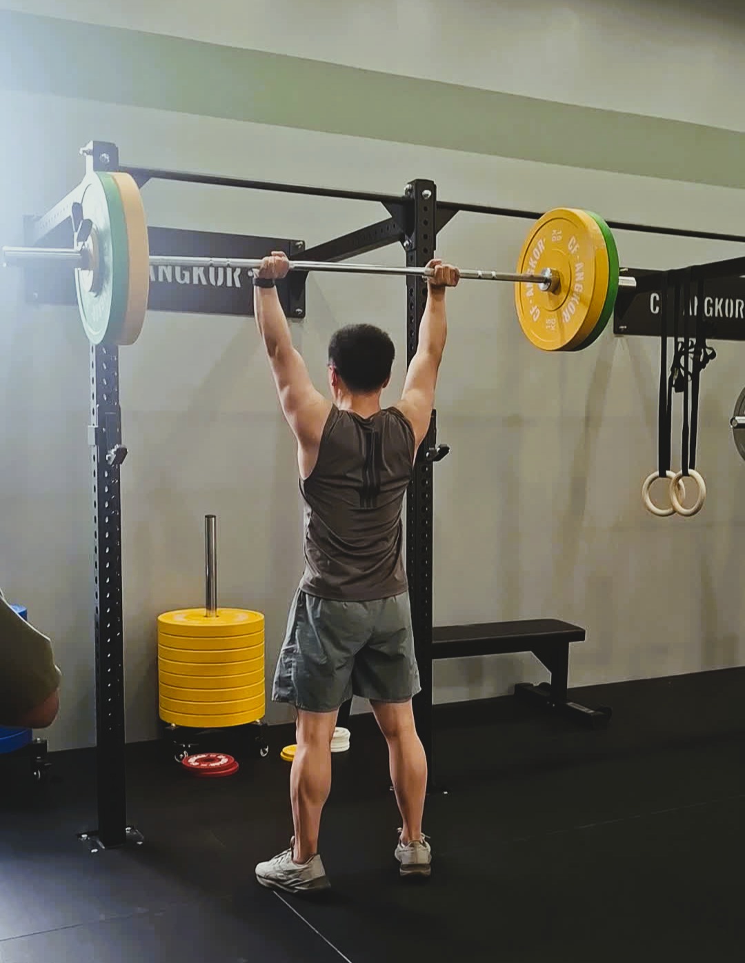 Olympic weightlifting at CrossFit Angkor, Siem Reap's CrossFit & Hyrox gym