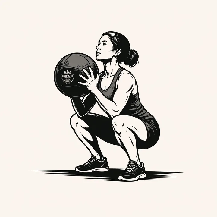 Illustration of a bootcamp training session