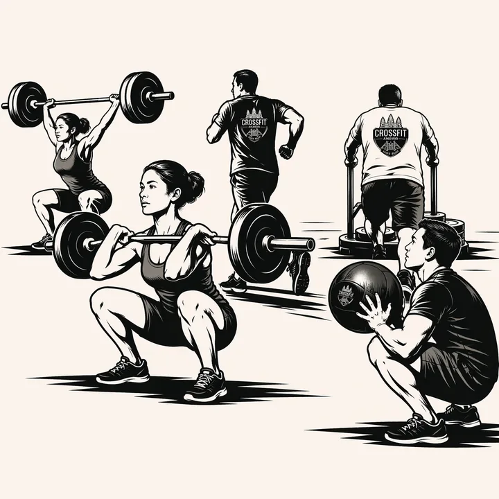 Illustration of CrossFit Angkor training programs